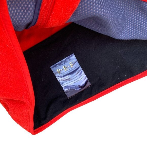 VINTAGE Patagonia Fleece Vest Red XL - Picture 5 of 8